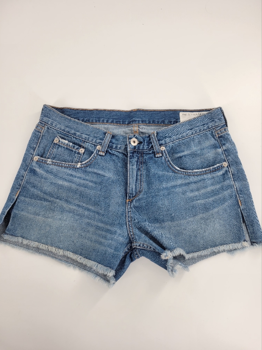 rag & bone Blue Denim Jean Shorts
